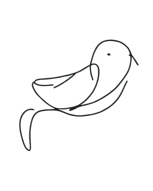 Great Crest Bird Tattoo