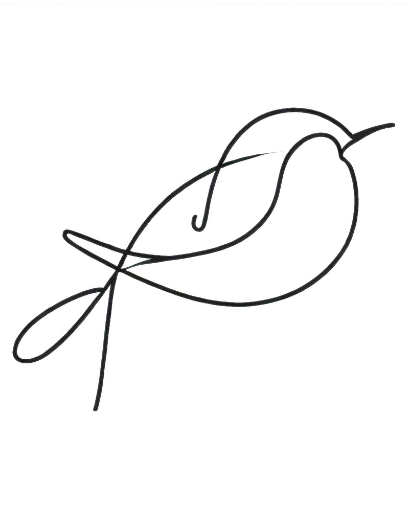 Pipit Bird Tattoo