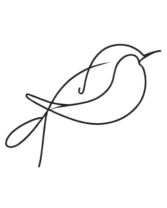 Pipit Bird Tattoo