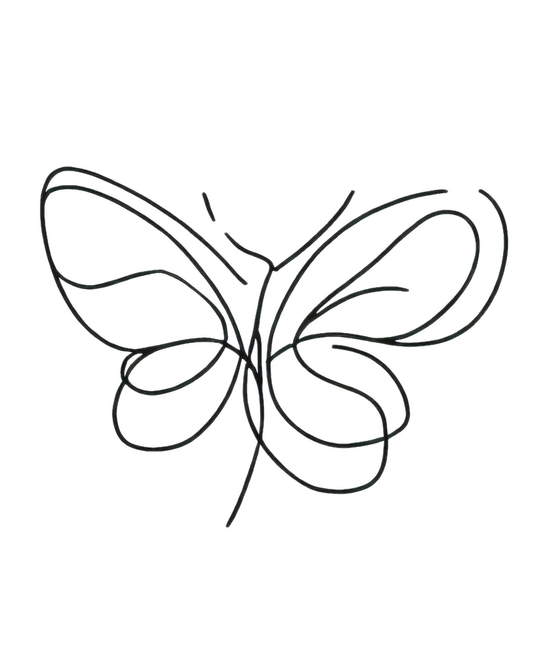 Peacock Butterfly Tattoo