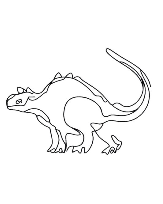 Dave the Dinosaur Tattoo