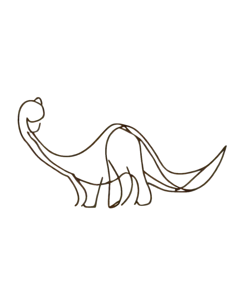 Daisy Dinosaur Tattoo