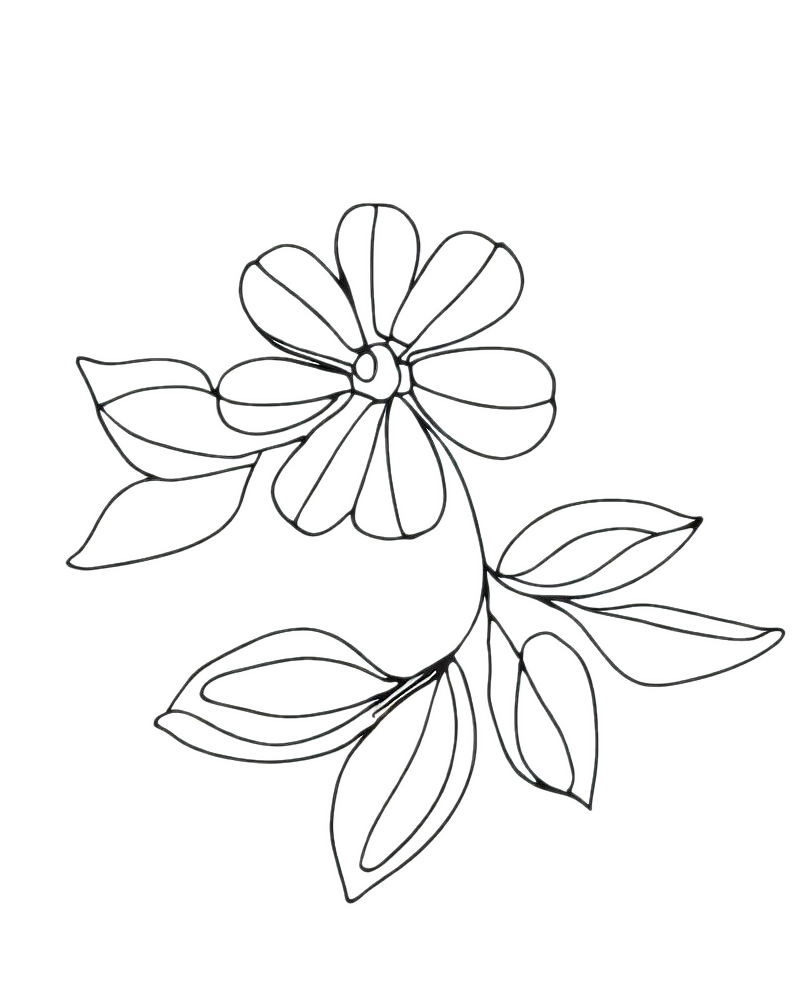 Lilac Flower Tattoo