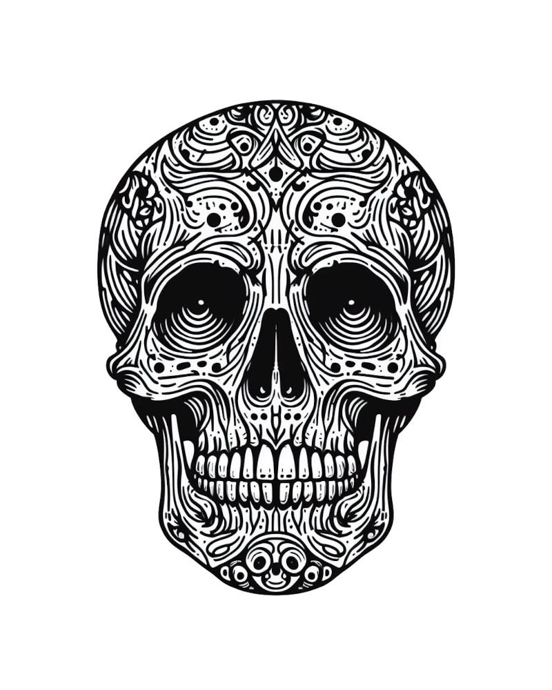 Day of the Dead Skull