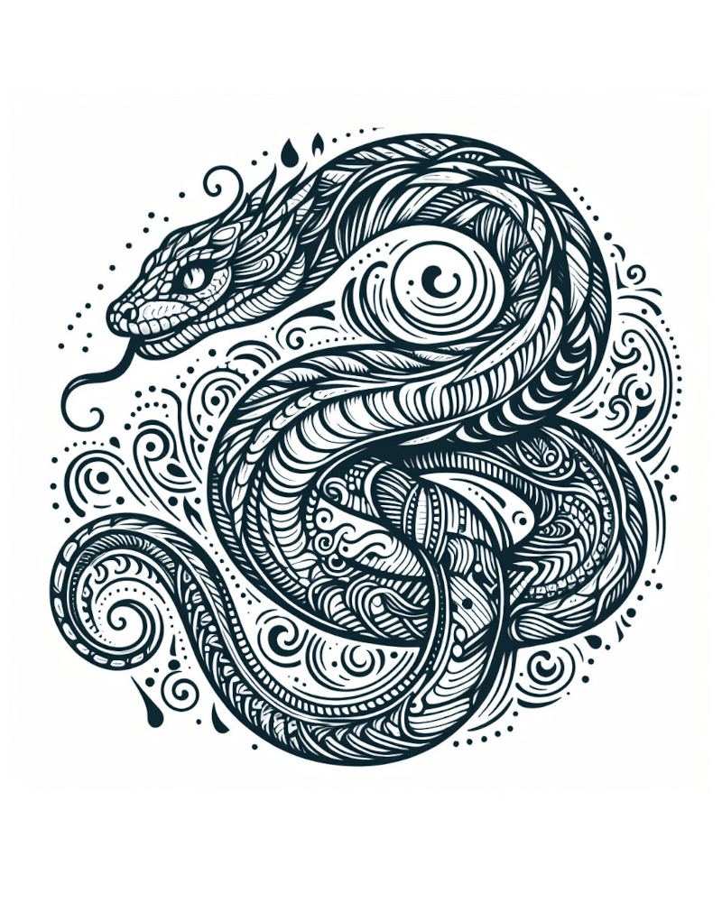 Snake Temporary Tattoos