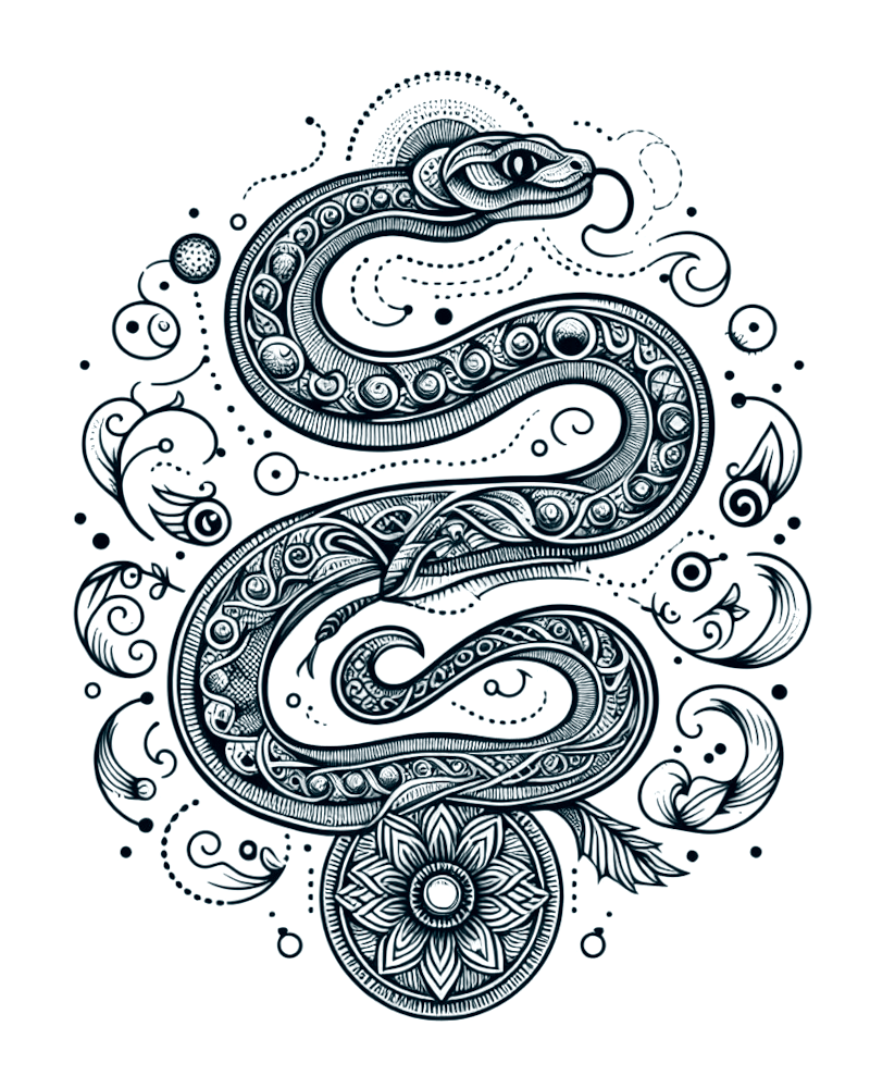 Snake Temporary Tattoos