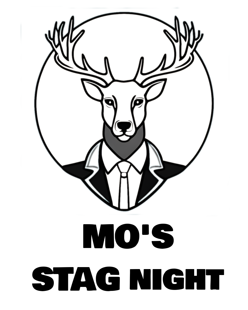 Stag Do Temporary Tattoo