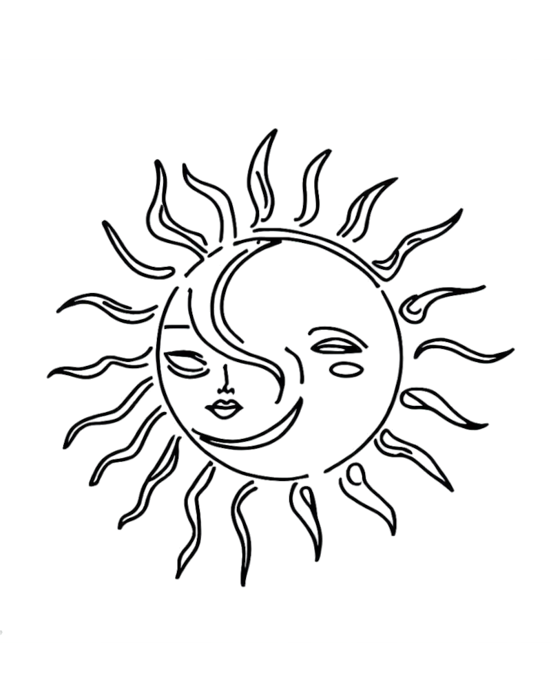 Sun Tattoo