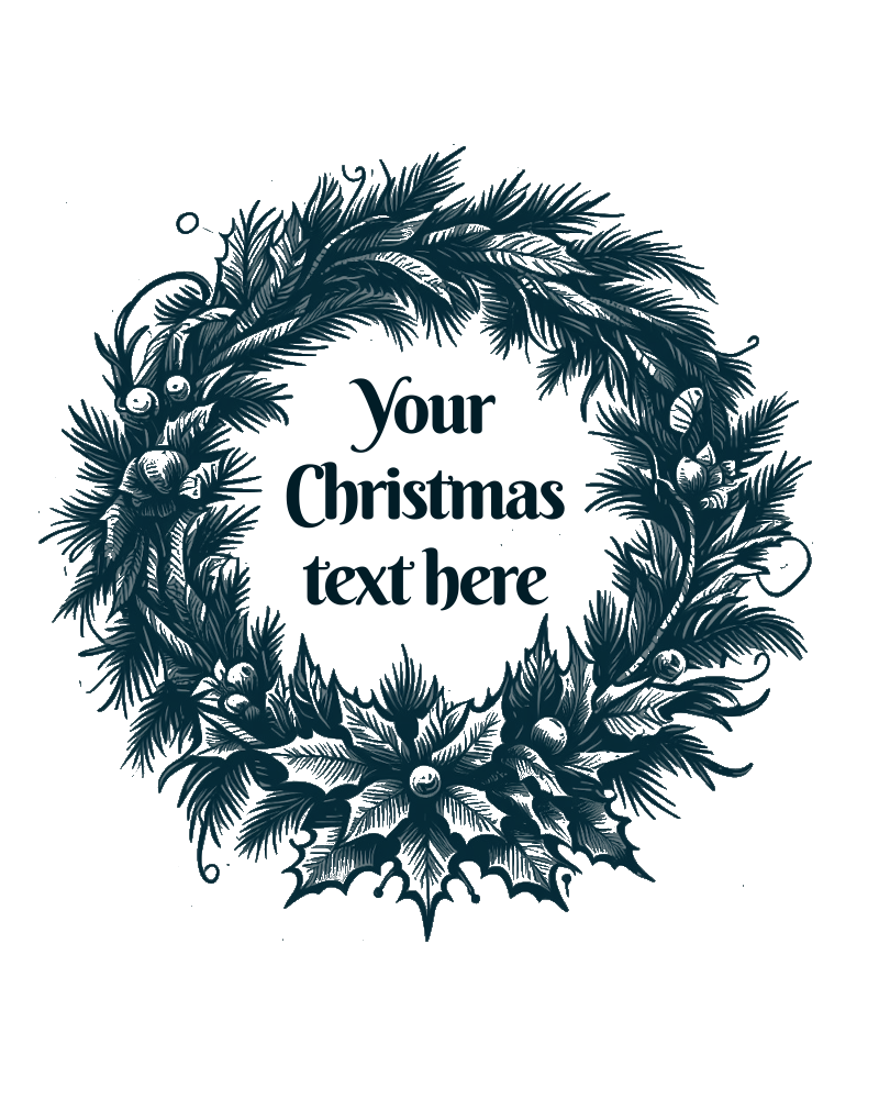 Custom Wreath Tattoo