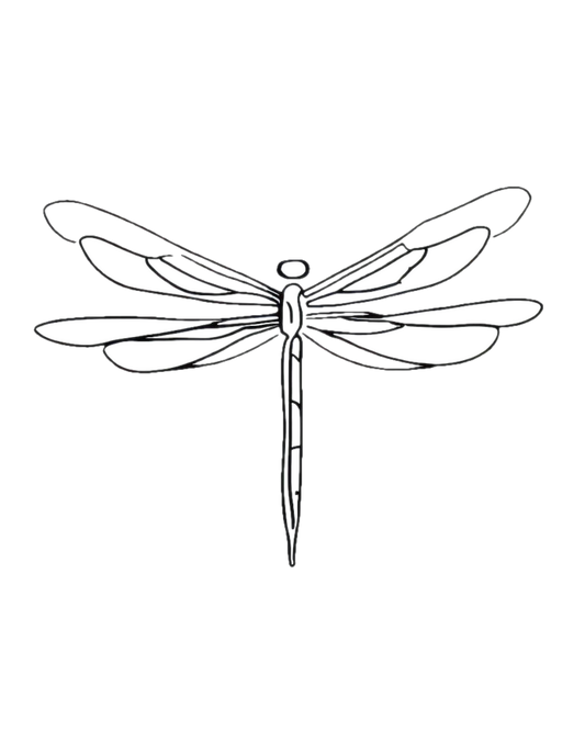 Meadow Dragonfly Tattoo