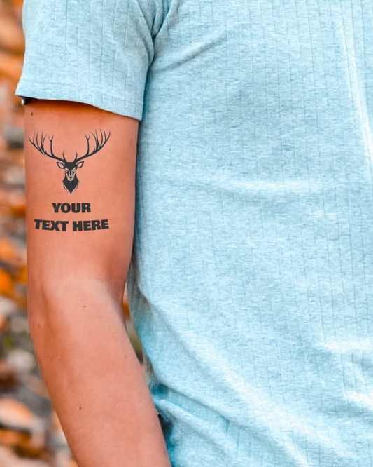 Personalised Stag Do Tattoo