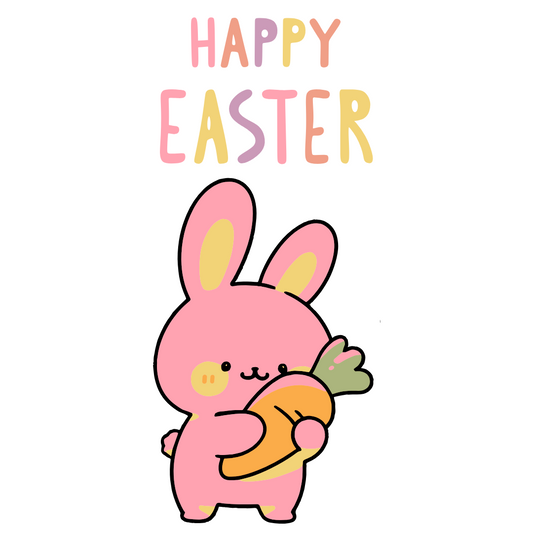 Pink Bunny Tattoo