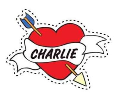 Charlie ❤️ Temporary Tattoos